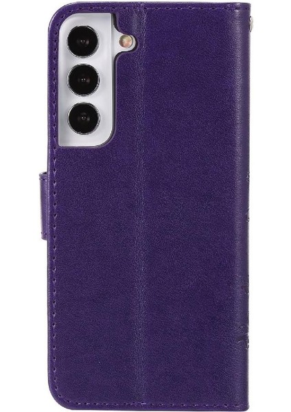 Samsung Galaxy S22 Artı 5g Için Filp Durumda Kart Tutucu Bilek Kayışı Kickstand (Yurt Dışından)