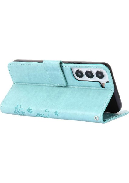 Samsung Galaxy S22 5g Kickstand Kart Tutucu Manyetik Kapatma Için Filp Durumda (Yurt Dışından) indirimleri