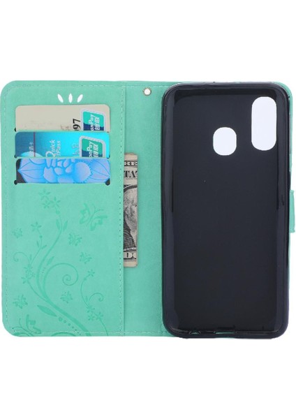 Samsung Galaxy A40 Pu Deri Kart Tutucu Manyetik Kapatma Için Filp Durumda (Yurt Dışından) indirimleri