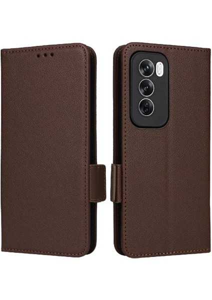 Oppo Oppo 12 Pro 5g Için Flip Case Yan Toka Pu Deri Kart Yuvaları Tutucu (Yurt Dışından) indirimleri
