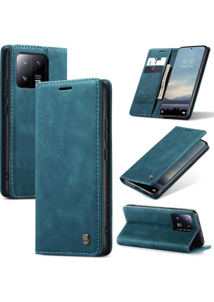 Xiaomi 13 Pro Için Flip Case Manyetik Kapatma Darbeye Çevir Folio Kitap Pu (Yurt Dışından)