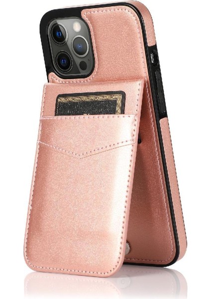 Kredi ile IPhone 13 Pro Max Manyetik Toka Kickstand ile Uyumlu (Yurt Dışından)