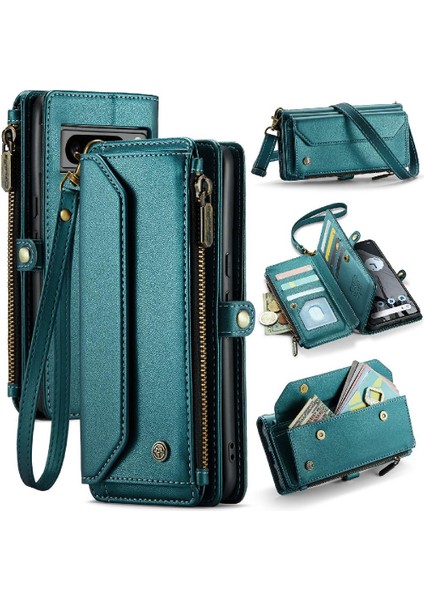 Kadınlar Için Google Piksel 8 Pro Kart Tutucu Cüzdan Kılıf Için Crossbody Durumda (Yurt Dışından)