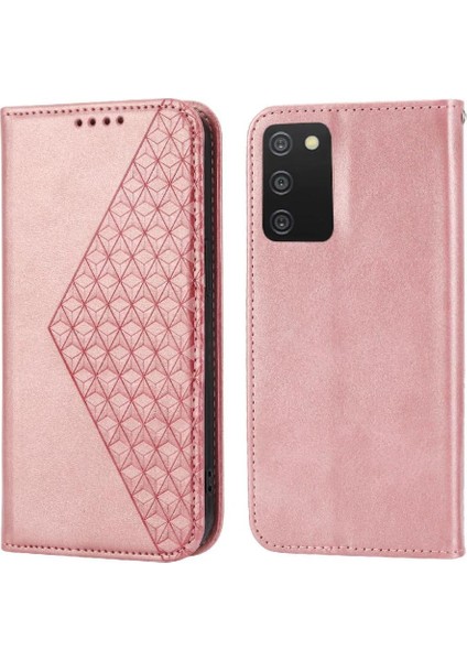 Oppo Oppo 7 5g El Kayışı Günlük Kullanım Için Flip Case Cüzdan Eşkenar Dörtgen Şekli (Yurt Dışından)