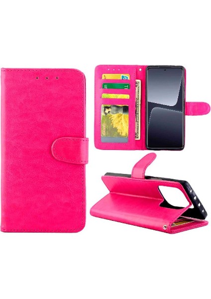 Xiaomi 13 Pro Darbeye Pu Deri Kickstand Kart Tutucu Için Flip Case (Yurt Dışından)