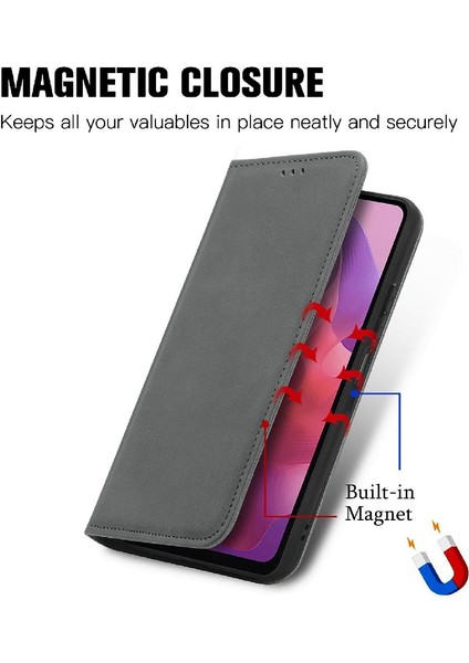 Motorola Moto G24 Flip Kapak Cüzdan Için Flip Case Basit Iş Deri (Yurt Dışından) fiyatları