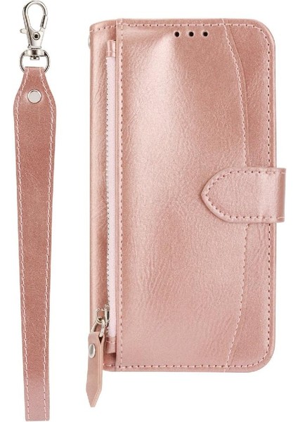 Huawei Mate 50 Pro Için Flip Case Kayış Kart Tutucu Manyetik Kapatma Pu (Yurt Dışından)