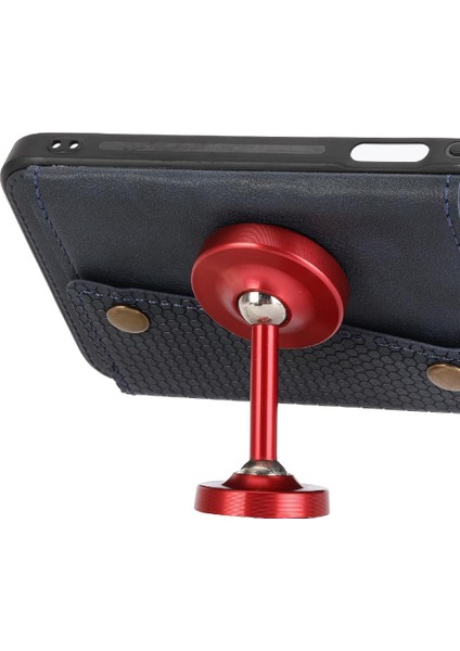 Cüzdan Durumda Xiaomi Redmi Not 11 4g Buit Demir Cüzdan Kılıf Kickstand (Yurt Dışından)