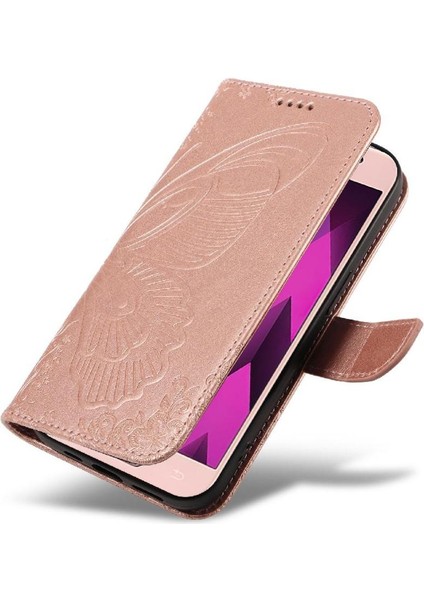 Kredi Kartı Yuvası ile Samsung Galaxy A3 2017 Için Flip Case Yüksek Kalite (Yurt Dışından)