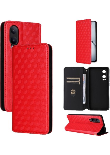 Oneplus Nord Ce4 Lite 5g Manyetik Kapatma Pu Deri Cüzdan 3D (Yurt Dışından)