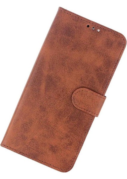 IPhone 15 Için Filp Durumda Pro Max Kickstand Pu Deri Kart Tutucu Manyetik (Yurt Dışından)