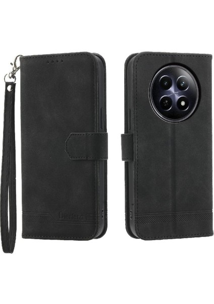 Realme 12 5g Manyetik Kapatma Bileklik Premium Nakit Cep Için Flip Case (Yurt Dışından) indirimleri