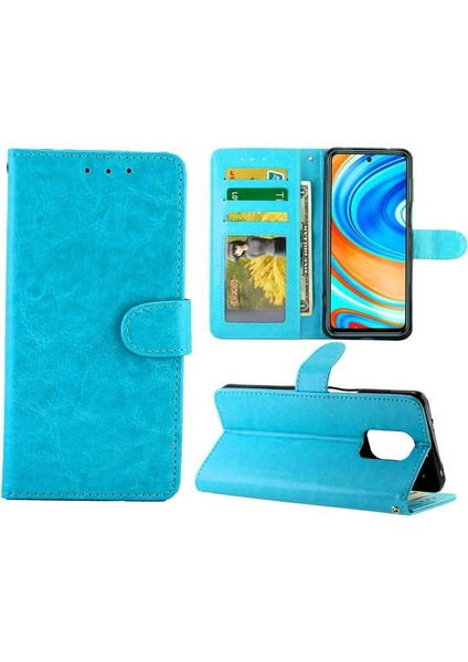 Xiaomi Redmi Not 9 Için Flip Case Pro Max Kart Tutucu Manyetik Kapatma Pu (Yurt Dışından)