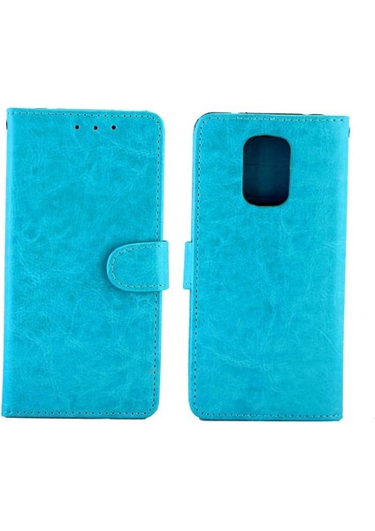Xiaomi Redmi Not 9 Için Flip Case Pro Max Kart Tutucu Manyetik Kapatma Pu (Yurt Dışından)