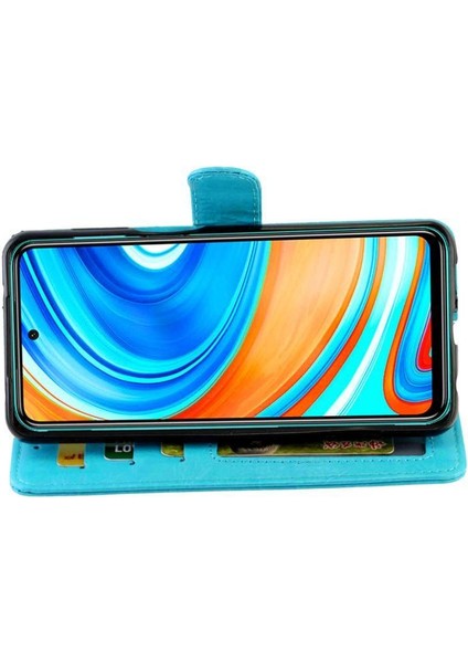 Xiaomi Redmi Not 9 Için Flip Case Pro Max Kart Tutucu Manyetik Kapatma Pu (Yurt Dışından)