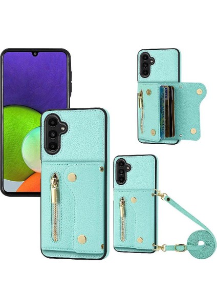 Samsung Galaxy A13 5g Mini Sırt Çantası Kart Yuvaları Için Kılıf Hafif Uzun (Yurt Dışından)