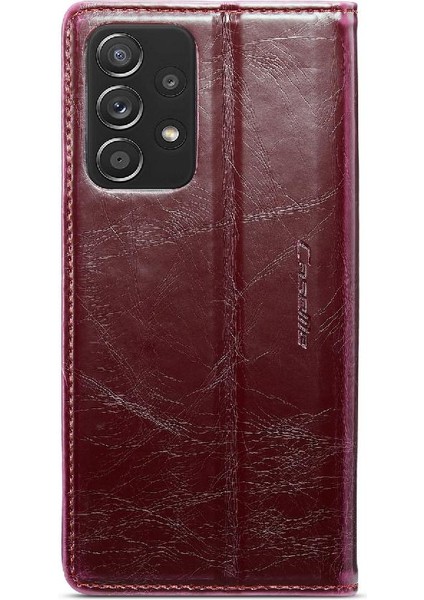 SZY Mall Samsung Galaxy Için Flip Case A52S 5g Kickstand Kart Tutucu Çılgın At (Yurt Dışından)