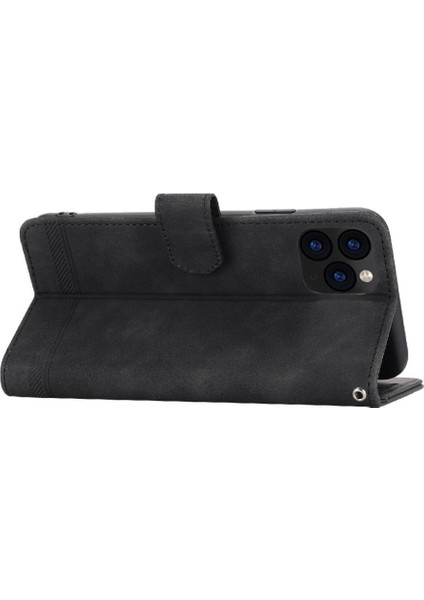 IPhone 11 Için Flip Case Pro Max Manyetik Kapatma Kart Yuvaları Nakit Cep (Yurt Dışından)