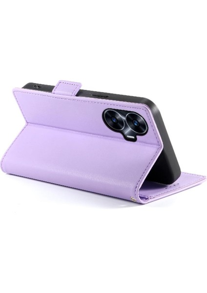 Realme C55 Cüzdan Kart Yuvaları Için Flip Case Iş Çevirme Günlük Kullanım (Yurt Dışından)