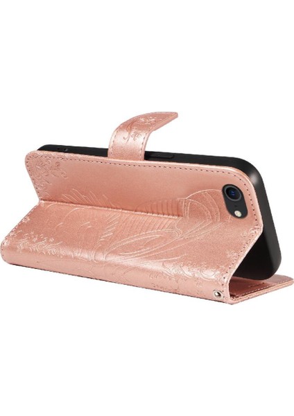 IPhone 7/8 Için Flip Case Yüksek Kalite Deri Ayrılabilir El Kayışı ile (Yurt Dışından)