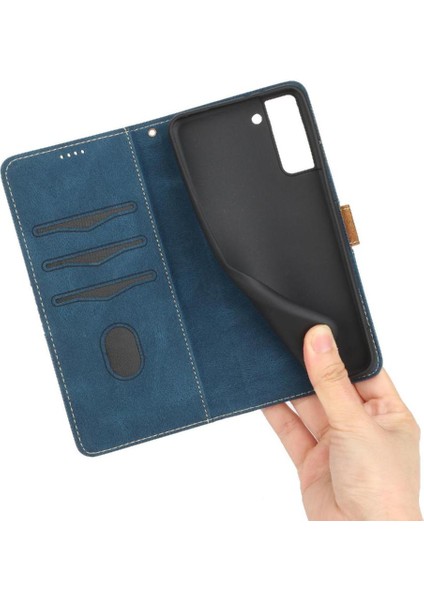 Samsung Galaxy S22 5g Kart Yuvası Kickstand Manyetik Kapatma Için Cüzdan Kılıf (Yurt Dışından) indirimleri