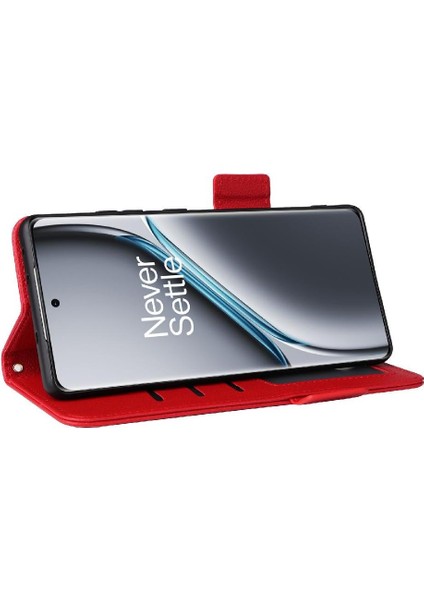 Oneplus Ace 3 Pro Için Flip Case Yan Toka Cüzdan Kart Yuvaları Tutucu Pu (Yurt Dışından) fırsatları