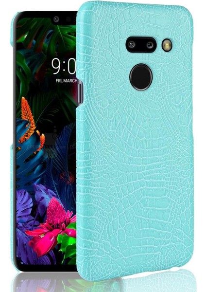 SZY Mall Lg G8 Thinq Klasik Timsah Moda Koruyucu Için Şık Klasik Durumda (Yurt Dışından)