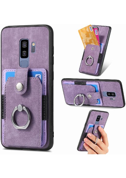 Samsung Galaxy S9 Artı Manyetik Araç Montaj Yüzük Tutucu Standı Crad (Yurt Dışından)
