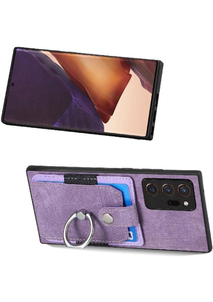 Samsung Galaxy Not 20 Için Kılıf Ultra Halka Tutucu Standı Manyetik Araç Montaj (Yurt Dışından)