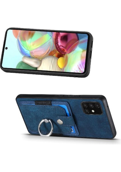 Samsung Galaxy A71 4g Için Kılıf Standı Halka Tutucu Crad Yuvası Manyetik Araba (Yurt Dışından) fiyatları