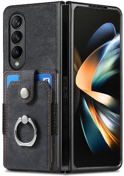 Samsung Galaxy Için Kılıf Fold 4 Manyetik Araç Montaj Yüzük Tutucu Crad Yuvası (Yurt Dışından) fiyatları
