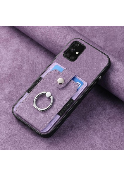 Samsung Galaxy A71 4g Için Kılıf Standı Halka Tutucu Crad Yuvası Manyetik Araba (Yurt Dışından) modelleri