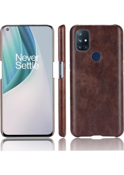 Oneplus Nord N10 5g Uyumluluk Lychee Desen Anti Retro Için Retro Kılıf (Yurt Dışından)