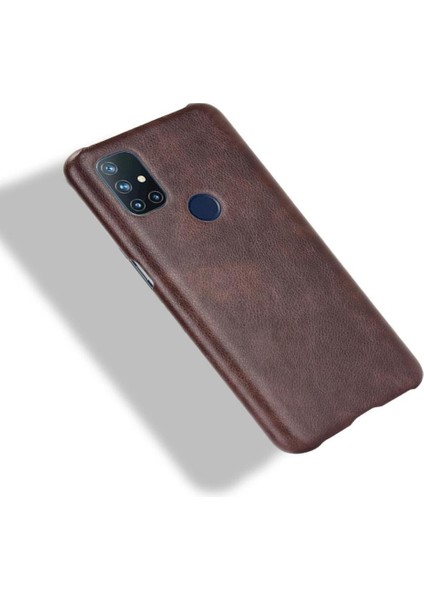 Oneplus Nord N10 5g Uyumluluk Lychee Desen Anti Retro Için Retro Kılıf (Yurt Dışından)