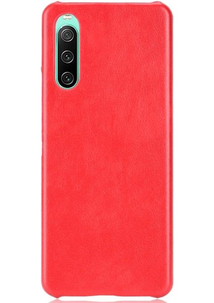 Sony Xperia 10 Iv Için Retro Kılıf Retro Anti Scratch Lychee Desen Kapak (Yurt Dışından) fırsatları