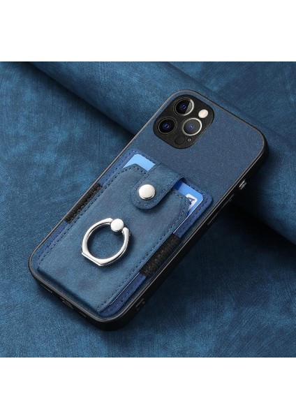 IPhone 13 Için Kılıf Pro Max Manyetik Araç Montaj Crad Yuvası Halka Tutucu Standı (Yurt Dışından)