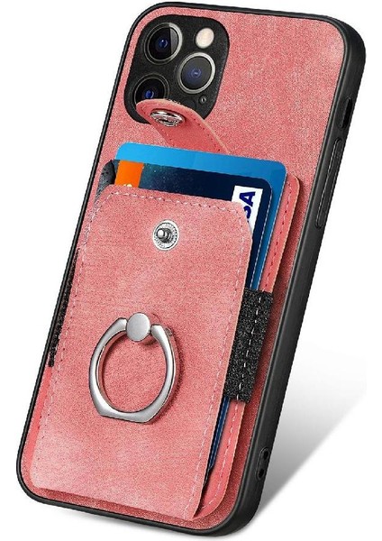 IPhone 13 Için Kılıf Pro Max Manyetik Araç Montaj Crad Yuvası Halka Tutucu Standı (Yurt Dışından)