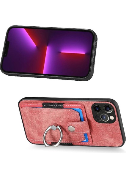 IPhone 13 Için Kılıf Pro Max Manyetik Araç Montaj Crad Yuvası Halka Tutucu Standı (Yurt Dışından)