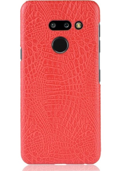 SZY Mall Lg G8 Thinq Klasik Timsah Moda Koruyucu Için Şık Klasik Durumda (Yurt Dışından)