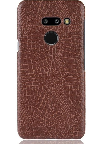 Lg G8 Thinq Klasik Timsah Moda Koruyucu Için Şık Klasik Durumda (Yurt Dışından)