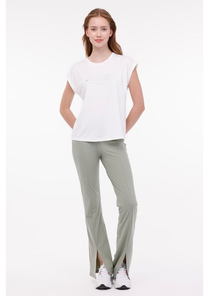 Wl Haıley 11GF18 4pr Ekru Kadın Kısa Kol T-Shirt modelleri