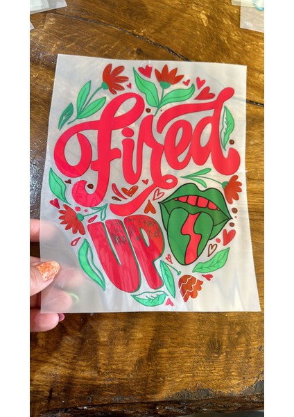 24X19 cm Ütü Ile Yapışan Dudfaklı Tişört Kot Transfer Baskı Arma fiyatları