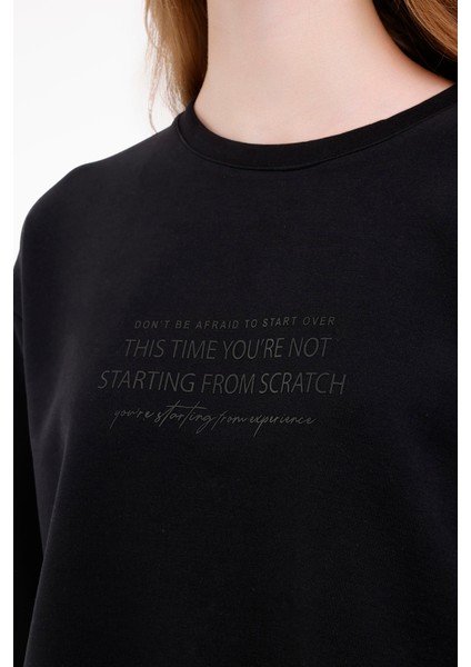 Wl Carla-B 16 4pr Siyah Kadın Sweatshirt fırsatları