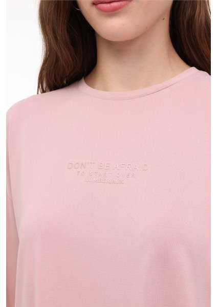 Wl Palma 11MS400 4pr A Pembe Kadın Kısa Kol T-Shirt