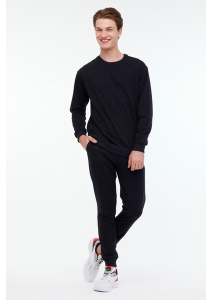 Mr RJN90 C Sw 4pr Lacivert Erkek Sweatshirt modelleri