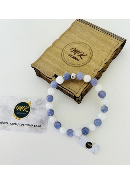 Mor Kuvars Taşı Bileklik modelleri