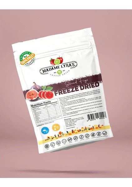 Incir Dilimleri (Dondurularak Kurutulmuş) Freeze Dried