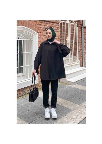 Kol Detaylı Gömlek