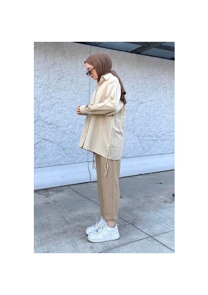 Oversize Kadın Gömlek