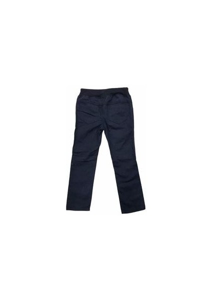 Okul Pantalonu Ilk Okul Kanvas Tam Lastikli Lacivert